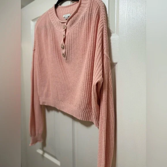 American Eagle Outfitters Henley Sweater - Picture 4 of 8